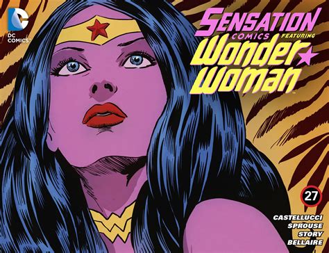 Read Online Sensation Comics Featuring Wonder Woman Comic Issue