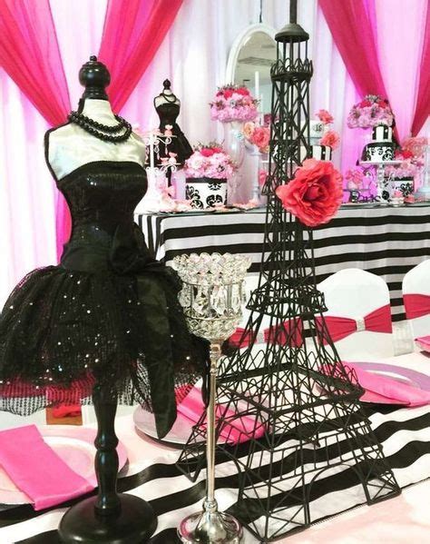 Stunning Parisian Quinceañera Birthday Party See More Party Planning