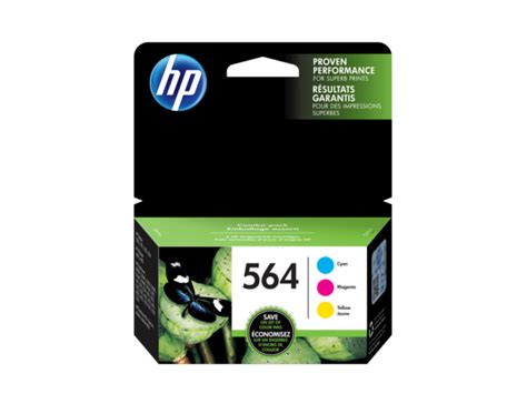 Hp 3 Pack 564 Printer Ink Cartridges N9h57fn140 Cyanmagentayellow