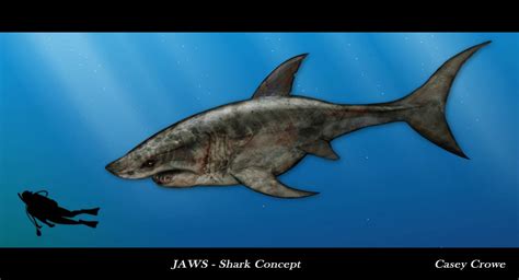 Casey Crowe Shark Concept Art