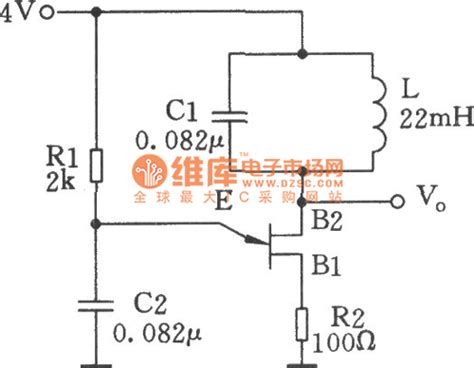 Single Junction Transistor Sine Wave Oscillator Circuit Under