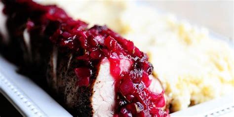 Pork loin boneless whole pork tenderloin 1 lb. Pork Loin with Cranberry Sauce