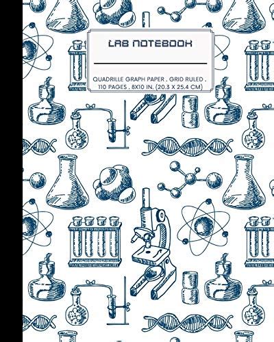 Lab Notebook Quadrille Graph Paper Laboratory Logbook For Scientific
