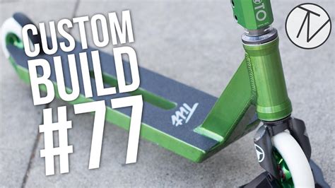 Some pro scooter shops will build different custom stunt scooters and then offer them for sale. Custom Build #77 │ The Vault Pro Scooters - YouTube