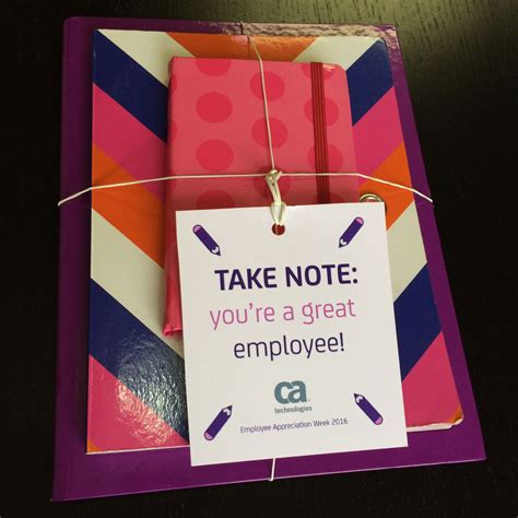 Take Note You Re A Great Employee Notebook Set Fun Easy And