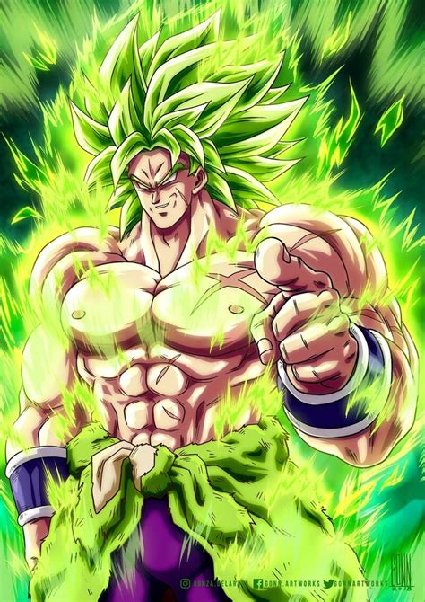 The characters from dragon ball super: ArtStation - Broly Full Power (DBSuper: Broly), Gonza de ...