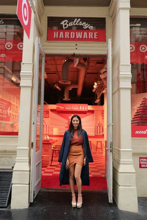 Olivia Munn Celebrates Targets New Tribeca Store With Glam Sesh At