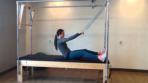 Pilates Trapeze Table Assisted Roll Down Youtube