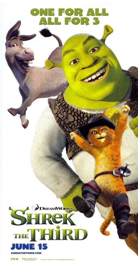 Shrek The Third 2007 Poster