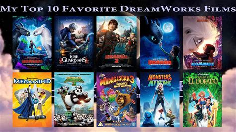 My Top 10 Favorite Dreamworks Films By Rainbine94 On Deviantart Gambaran