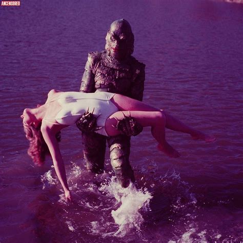 Julie Adams Nue Dans L étrange Créature Du Lac Noir
