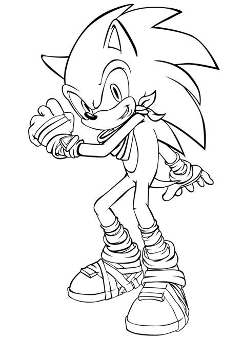 Sonic coloring page from sonic category. Sonic Boom Channel- ''SONIC'' Coloring pages by Celina8 on ...