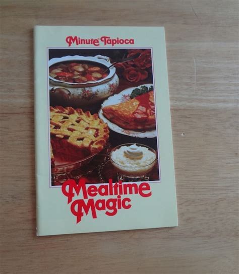 Cookbook Easy Triumphs With The New Minute Tapioca Etsy