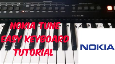 Nokia Tune Easy Keyboard Tutorial With Notes Youtube