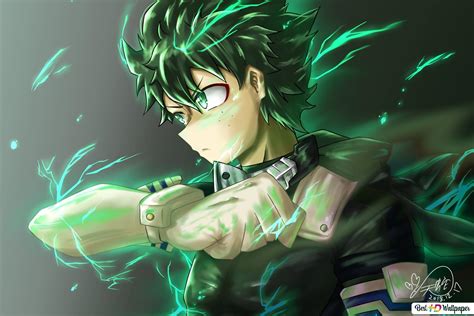 Izuku Midoriya Deku My Hero Academia Hd Wallpaper Download