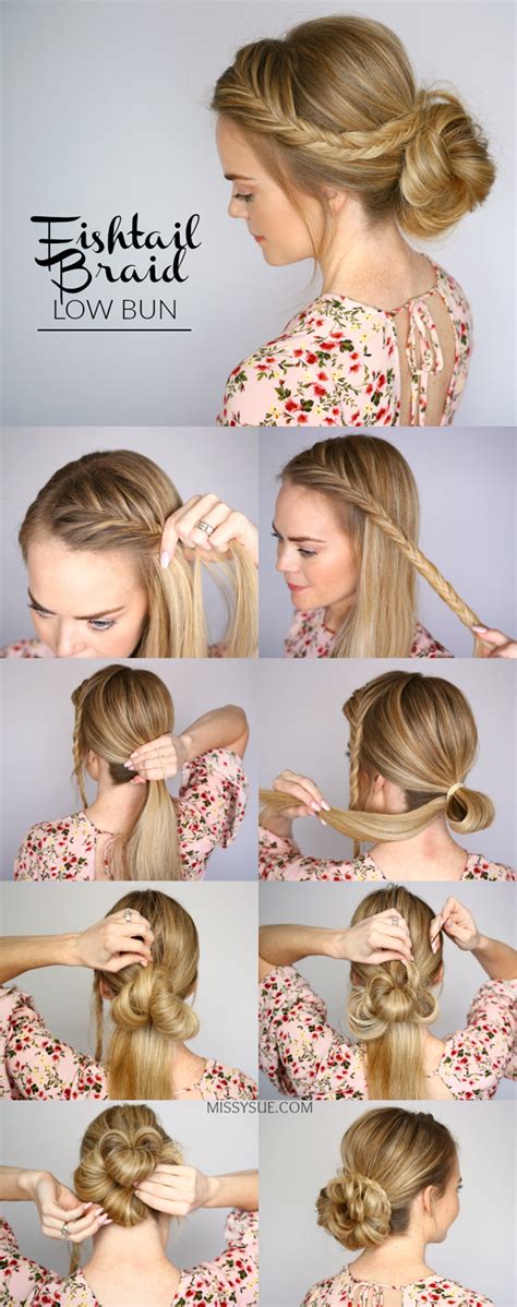 7 easy ways to create a braided bun hairstyle under 5 minutes gymbuddy now