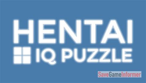 Hentai Iq Puzzle где скачать игру где найти сохранения системные