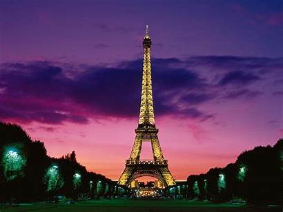 Paris France Night Tower Eiffel Wallpapers 1280