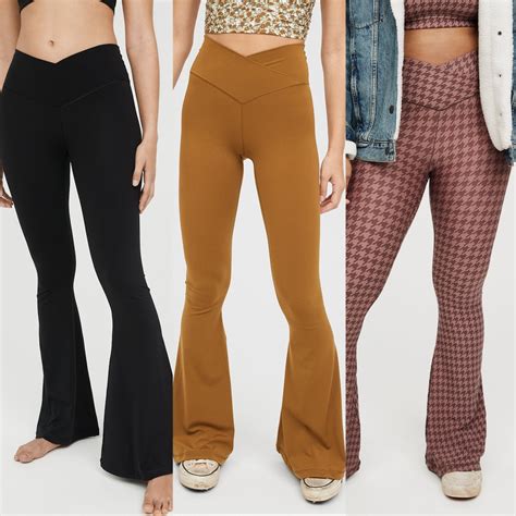 why you need aerie s crossover flare leggings in your life
