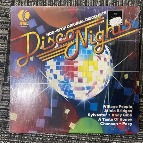 Non Stop Original Disco Hits Disco Nights Record Vinyl Lp 1979 999