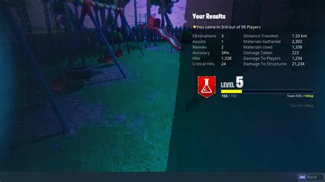 Post Match Stats And Map Update Coming To Fortnite Battle Royale