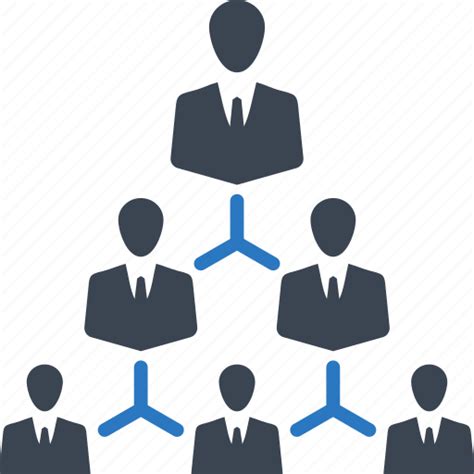 Business Corporate Hierarchy Leadership Team Icon Download On
