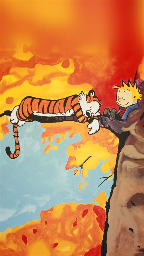Calvin And Hobbes Vertical Wallpaper Myconfinedspace