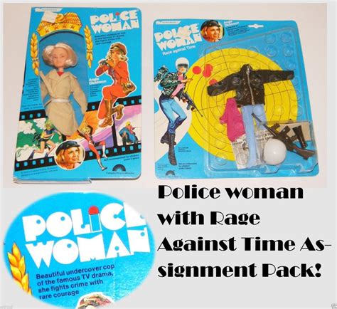 Vintage Police Woman Angie Dickinson Horsman Doll With Rage Against