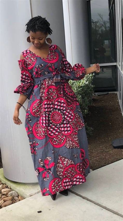 Ankara Dress Women African Ankara Maxi Dress Dress With Bold Etsy