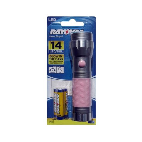 Rayovac Torch Glow In Dark Rubber Grip Brs14led Ba Carter Direct