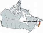 Where is Antigonish Nova Scotia? - MapTrove