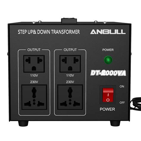 Buy Anbull Voltage Converter 2000 Watt Voltage Transformer 220v 230v 240 Volt To 110v 120