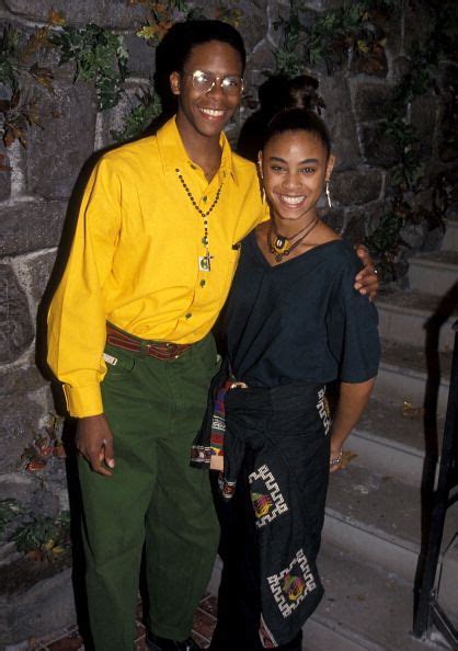 Jada Pinkett Smith And Cory Tyler On The Set Of A Different World Black