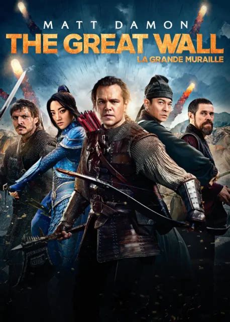 The Great Wall Dvd Matt Damon Tian Jing Willem Dafoe Andy Lau Pedro Pascal 1032 Picclick