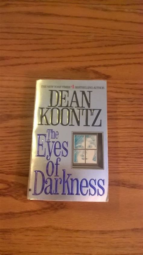 Rare Dean Koontz The Eyes Of Darkness Writing As Leigh Nichols