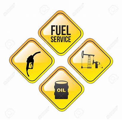 Fuel Service Clipart Clip Vector Station Illustration