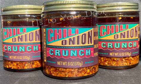 Trader Joe S Chili Onion Crunch Crisp Choose 1 2 Or 3 Jars Free