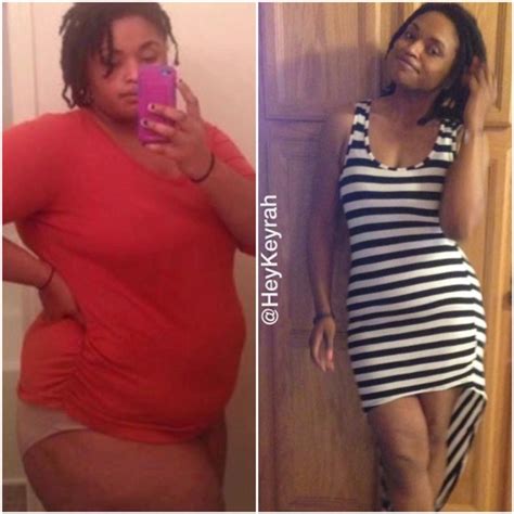 Before And After Keyrah Uses Vegan Diet To Lose 115