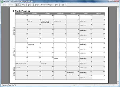 Printable Multi Month Calendar Calendarsquick