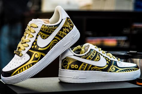 Custom Made Nike Air Force 1 Special Made For Famous Dutch Singer