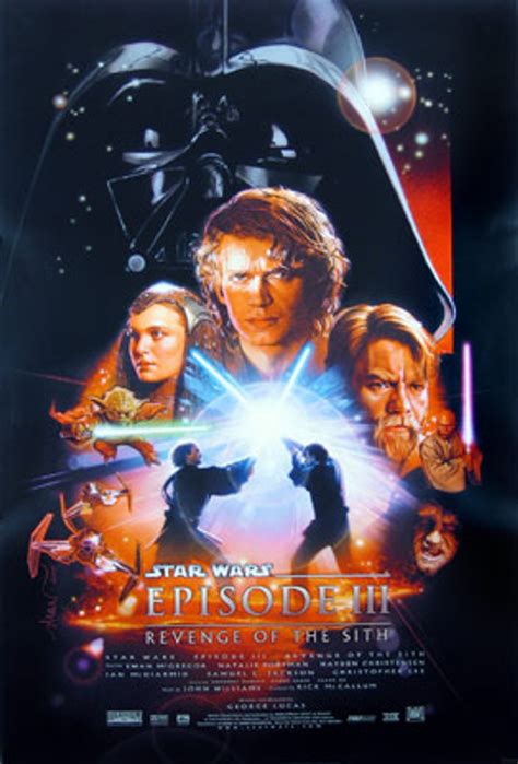 Star Wars Episode 3 Revenge Of The Sith Ds Reg A Poster Buy Movie