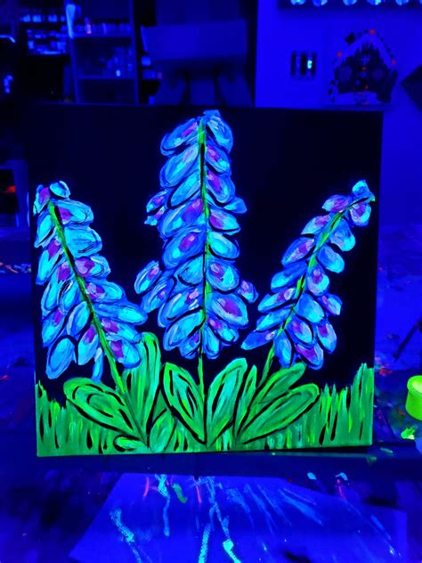 Glow In The Dark Canvas Paint Party Ages 8 And Up Art Barn Atx