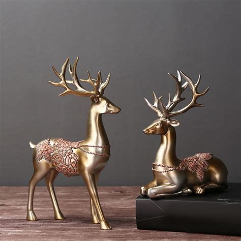 Gracious Deer Ornaments Walling Shop