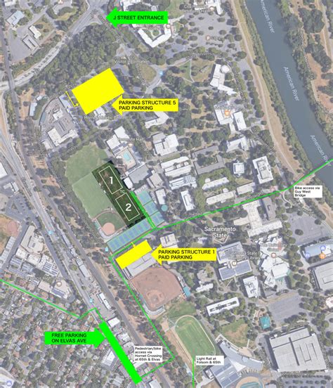 Sac State Campus Map 2019