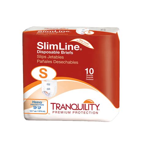 Tranquility Slimline Disposable Adult Diapers With Tabs Heavy