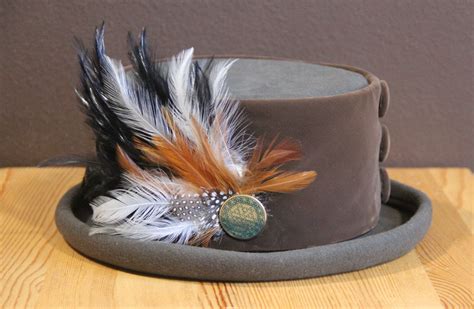 Vintage Velvet Top Hat Dusty Brown Velvet Wool Felt Hat | Etsy | Vintage velvet, Velvet tops, Velvet