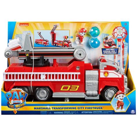 Spin Masters Paw Patrol Movie Marshalls Deluxe Feuerwehrauto