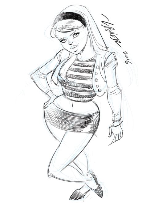 Gwen Stacy Sketch By Spencertoons On Deviantart