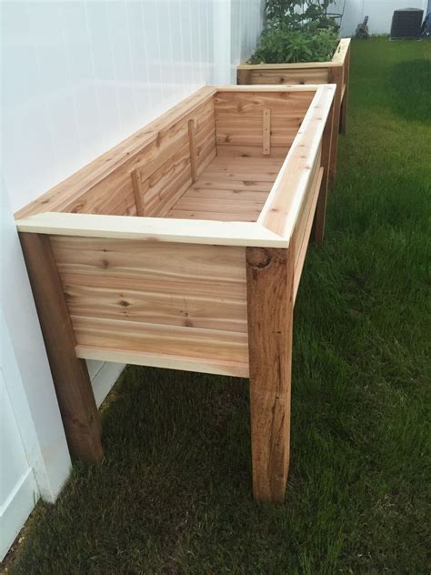 Elevated Planter Raised Bed Raised Garden Bed Plans High Raised