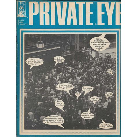 21st April 1972 Buy Now Original Private Eye Magazine Issue 270